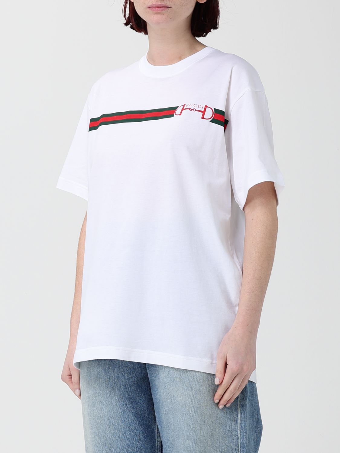Gucci T-Shirt Woman White GUCCI