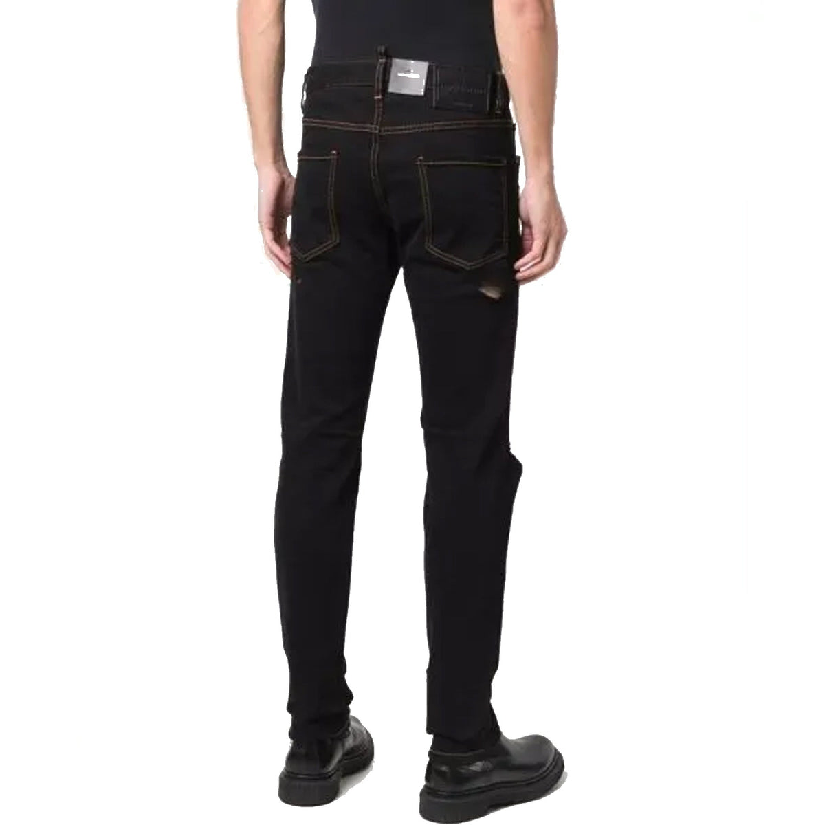 Dsquared2 Cotton Denim Jeans Men DSQUARED2