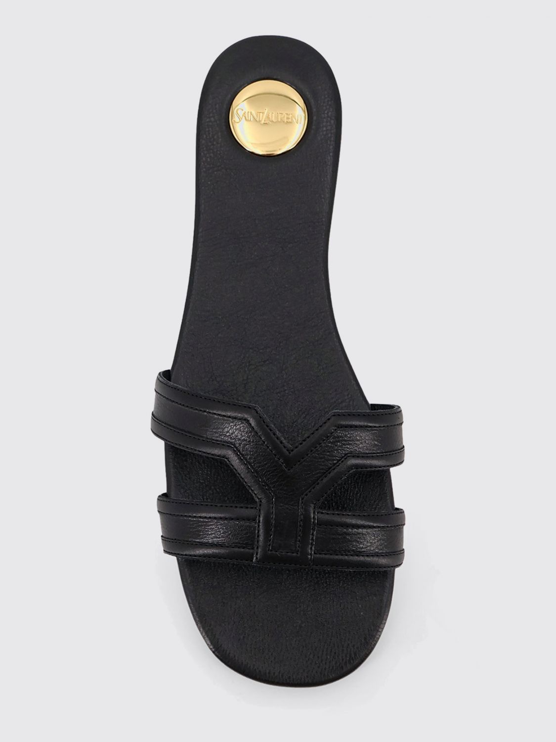 Saint Laurent Heeled Sandal Woman Black SAINT LAURENT