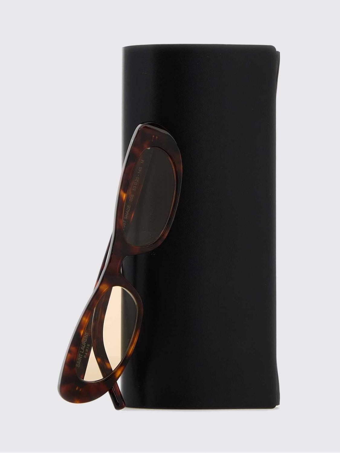 Saint Laurent Sunglasses Woman Brown SAINT LAURENT