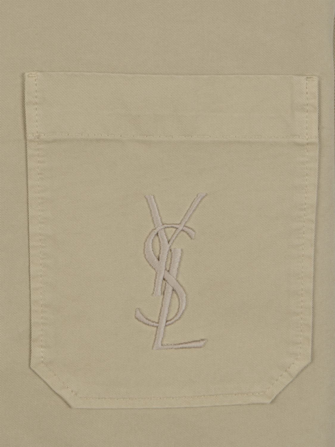 Saint Laurent Jacket Men Beige SAINT LAURENT