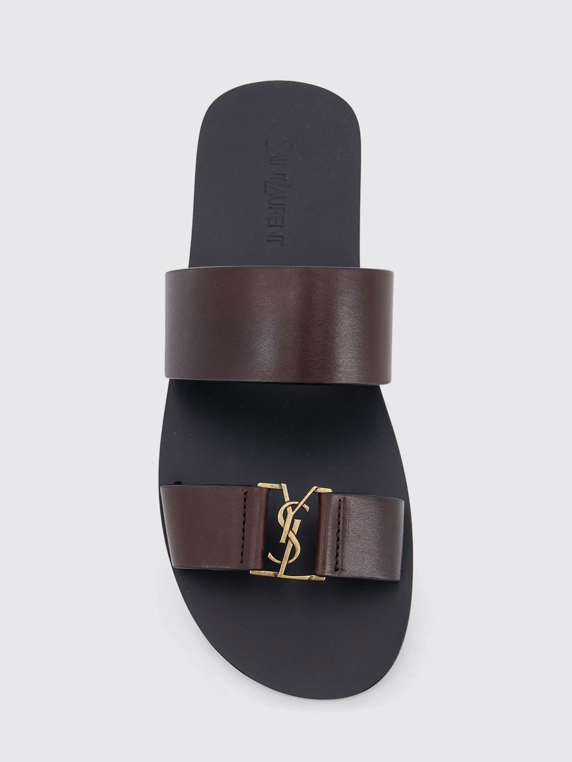 Saint Laurent Sandals Men Dark SAINT LAURENT