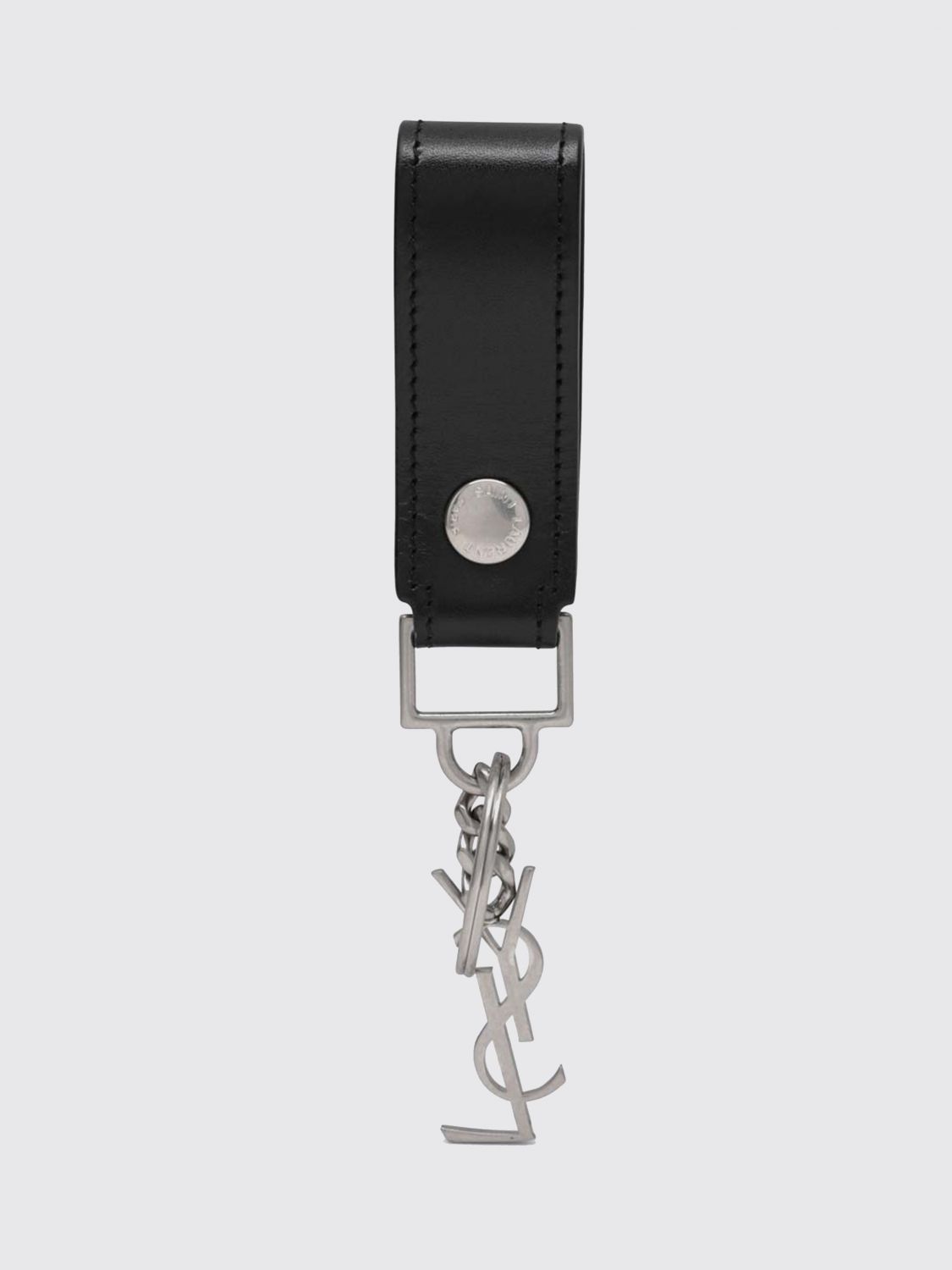 Saint Laurent Keyring Men Black SAINT LAURENT