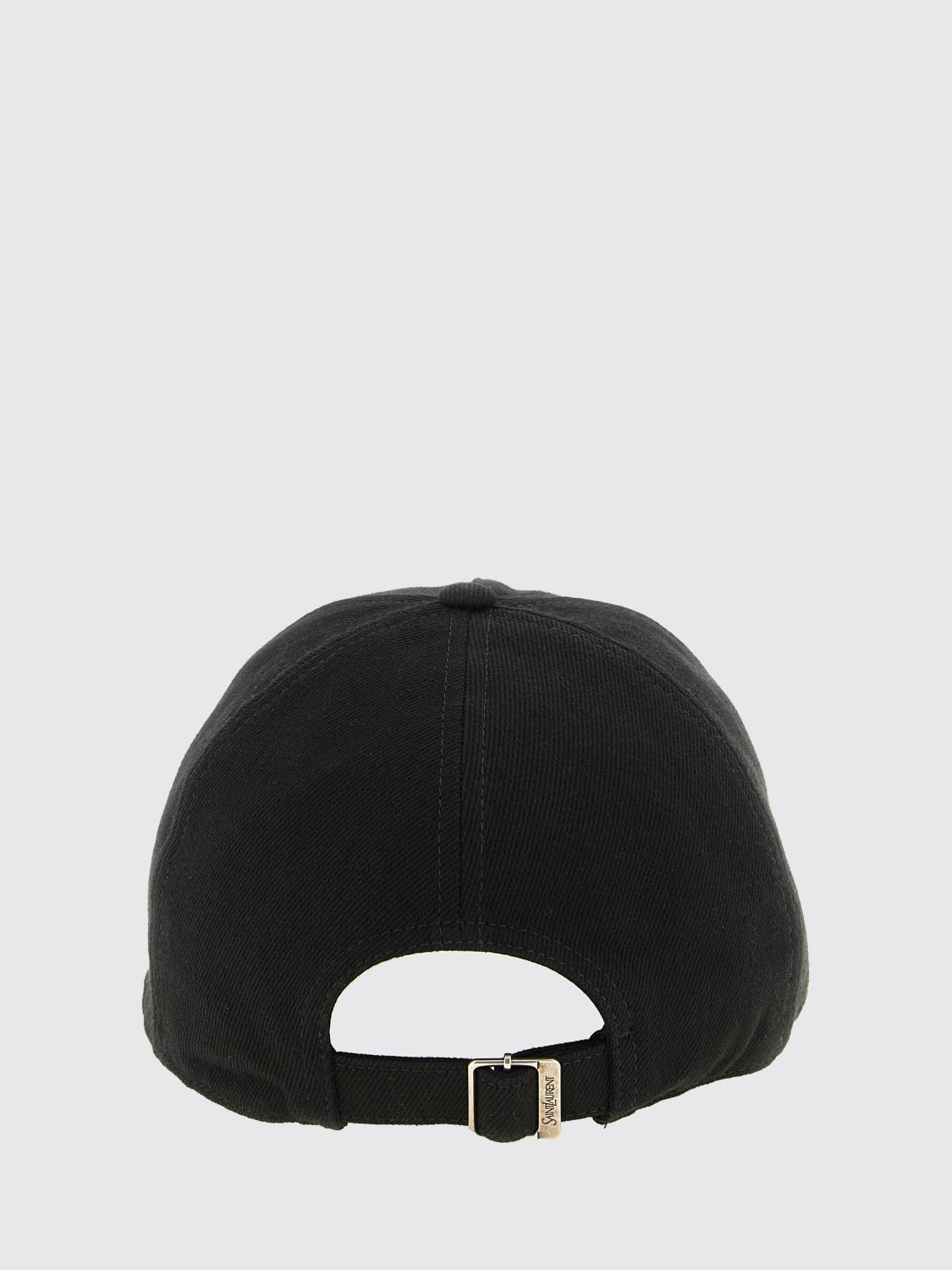 Saint Laurent Hat Men Black SAINT LAURENT