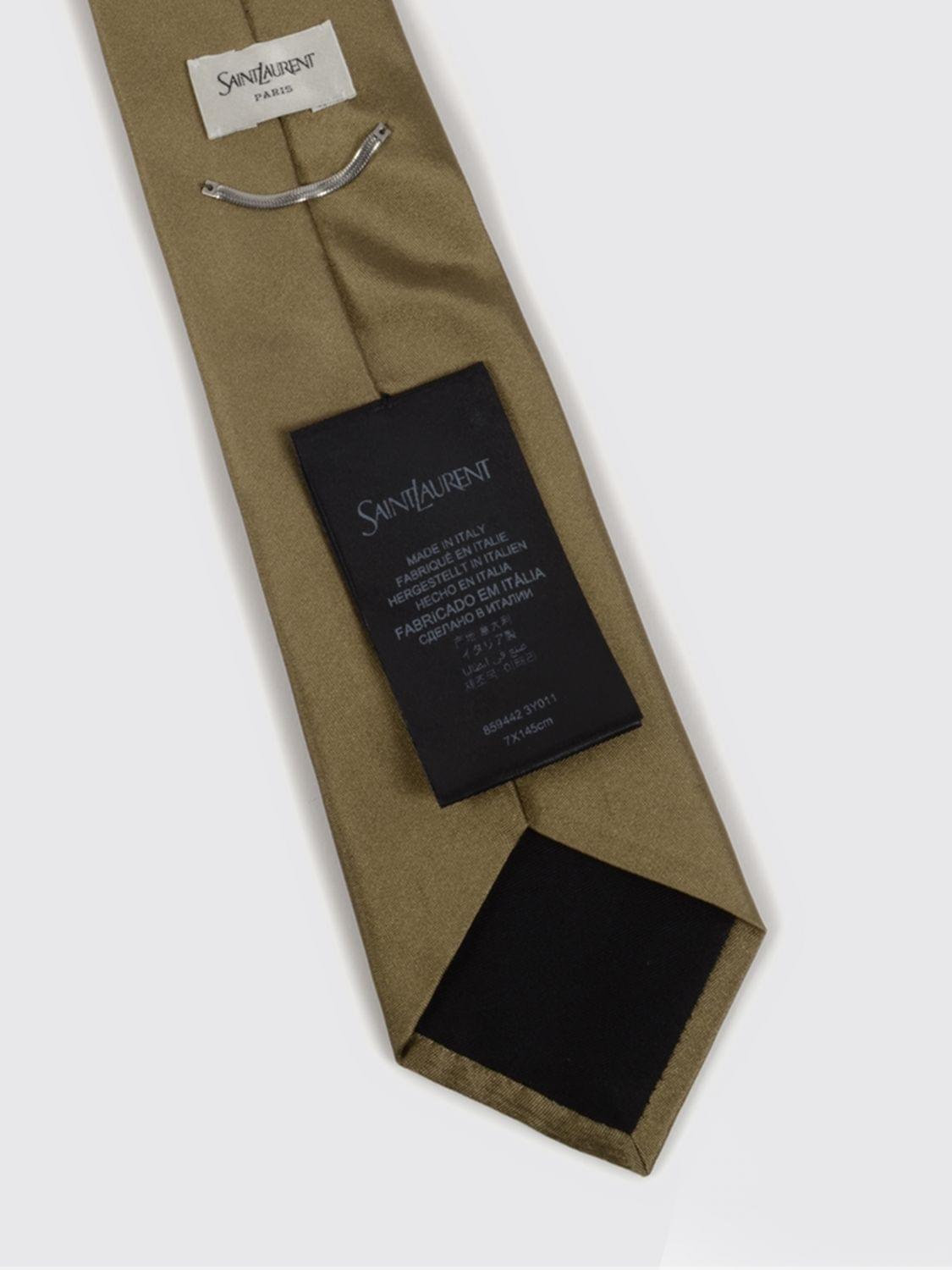 Saint Laurent Tie Men Sand SAINT LAURENT