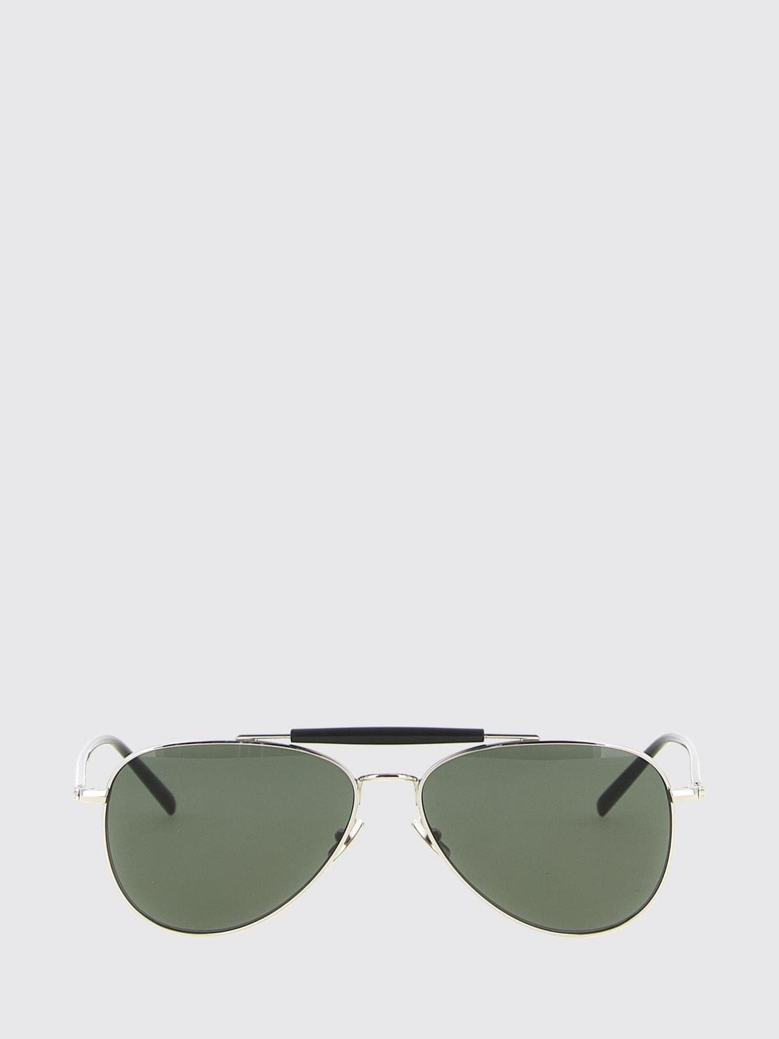 Saint Laurent Sunglasses Men Silver SAINT LAURENT