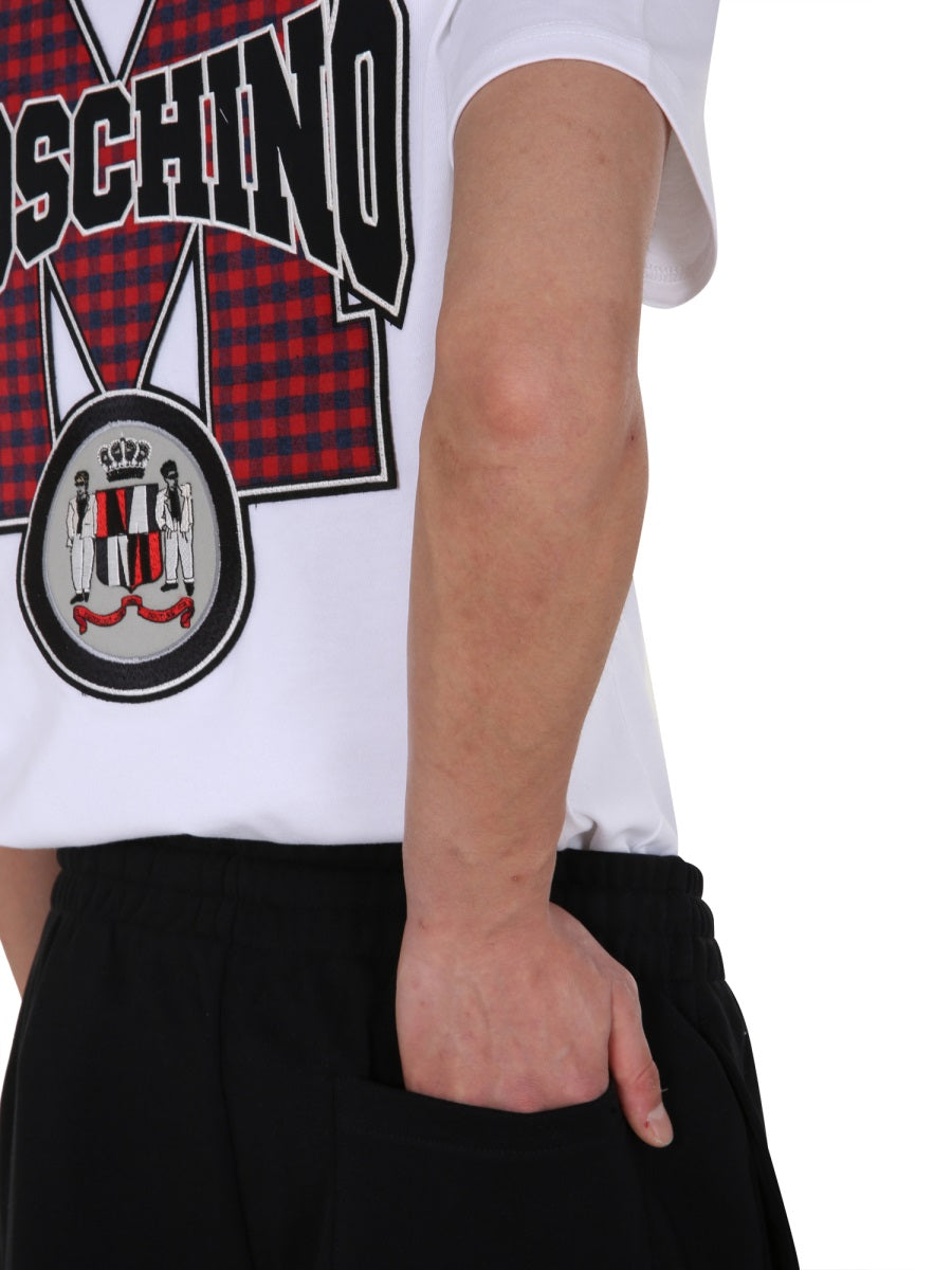 Moschino Men Round Neck T-Shirt MOSCHINO