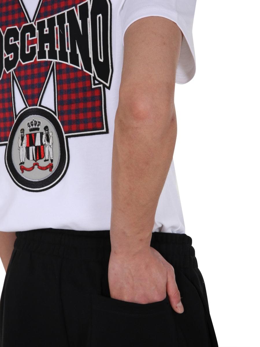 Moschino Men Round Neck T-Shirt MOSCHINO