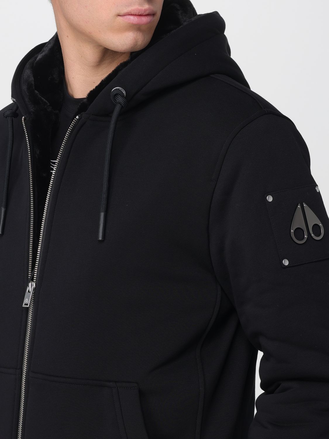 Moose Knuckles Sweatshirt Men Black MOOSE KNUCKLES