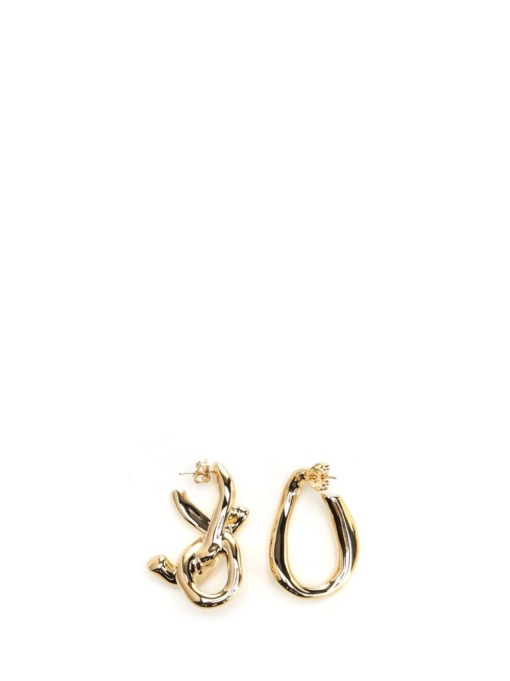 Givenchy Women Chain Link Golden Asymetrical Earrings GIVENCHY