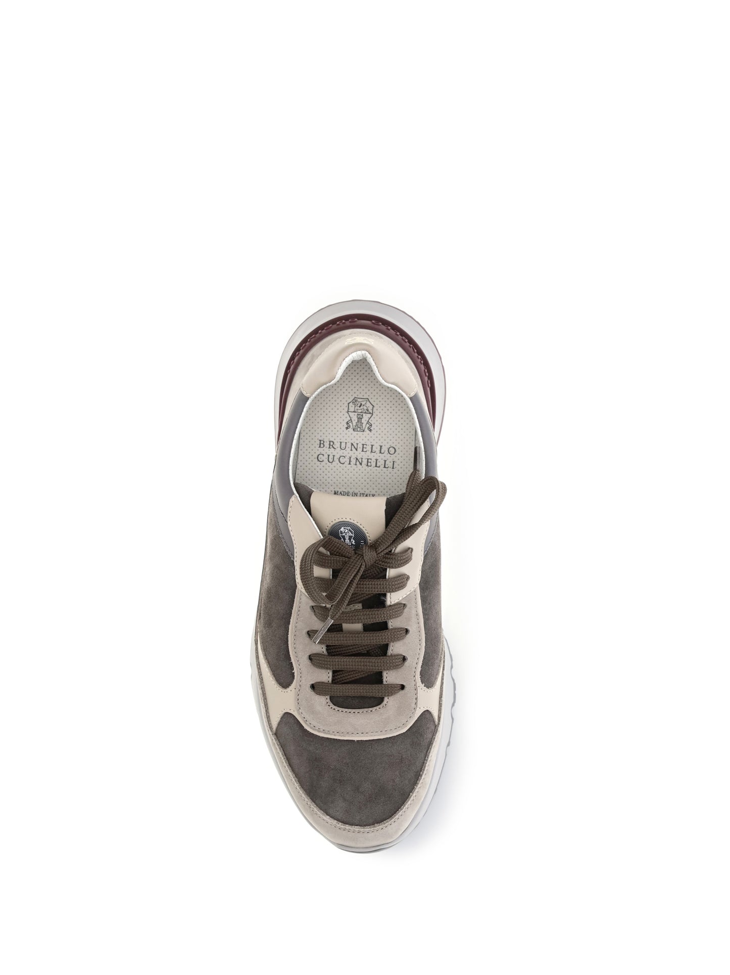 Brunello Cucinelli Men Leather Sneakers BRUNELLO CUCINELLI