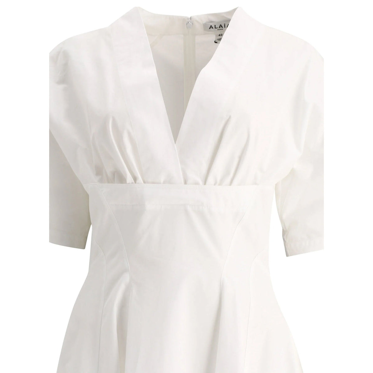 Alaia Cotton Midi Dress Women ALAIA
