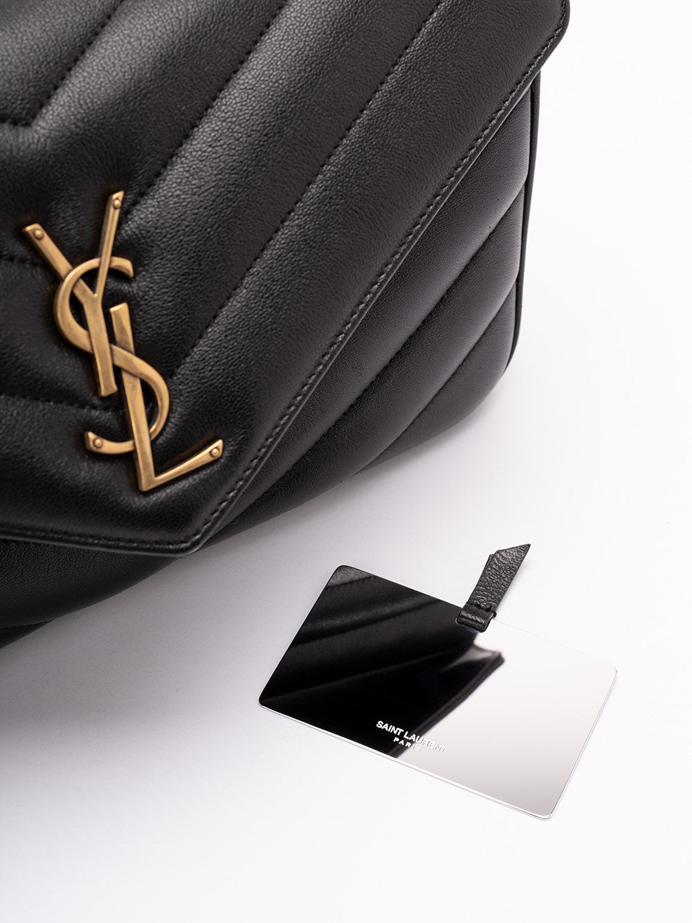 Saint Laurent Women Loulou Medium In Matelasse Lambskin