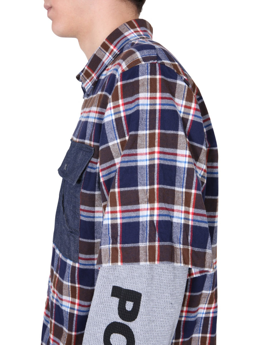 Dsquared Men Shirt With Double Sleeves DSQUARED2