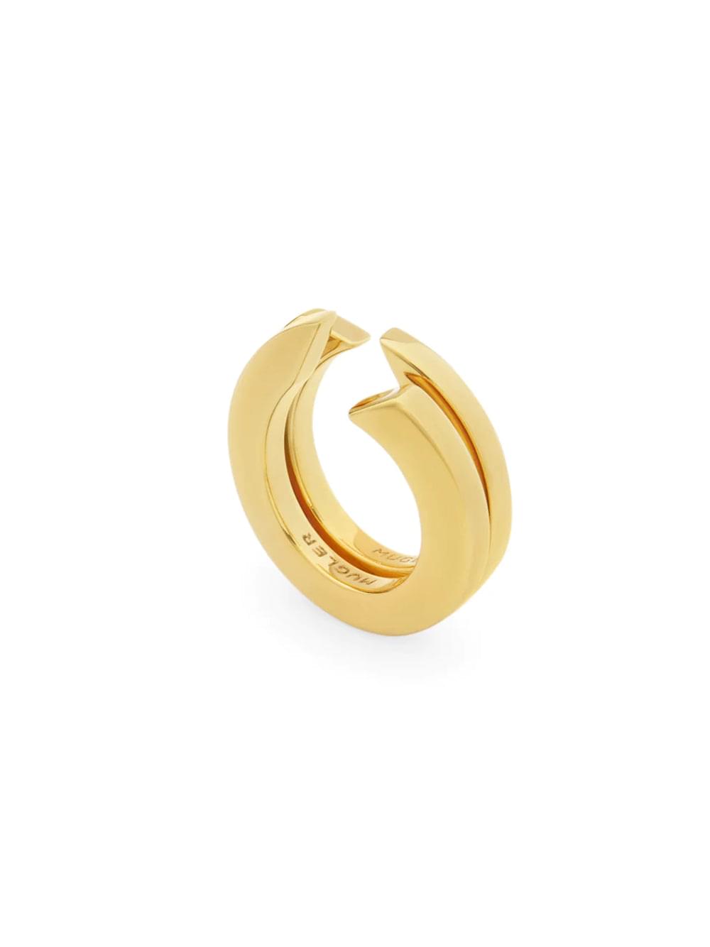 Mugler Women Double Ring MUGLER