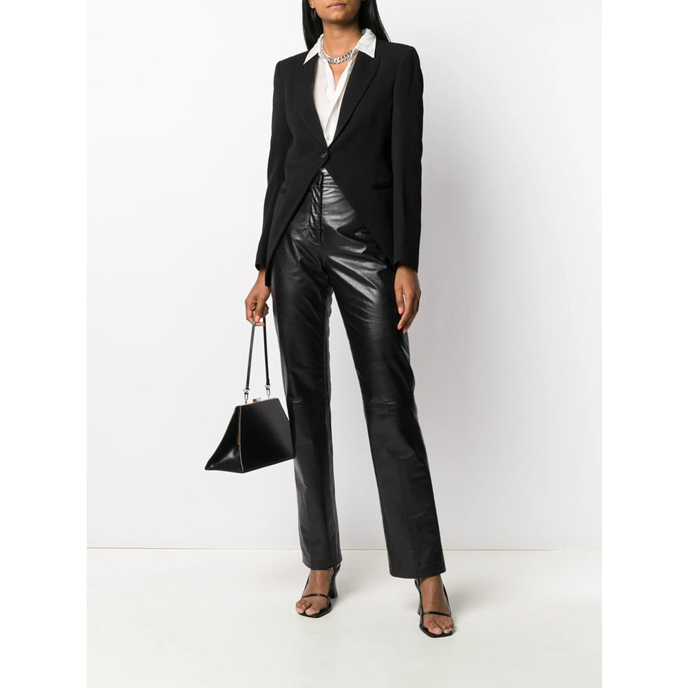 Ann Demeulemeester Black Jackets - Cropped Jackets Women ANN DEMEULEMEESTER