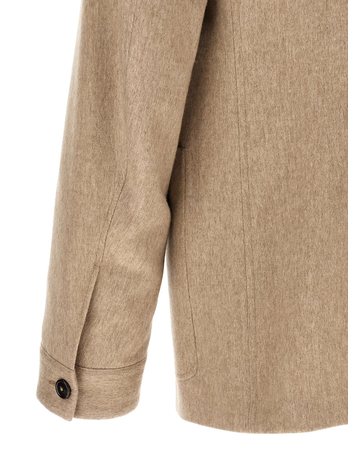 Zegna Men Beige 'Il Conte' Jacket ZEGNA