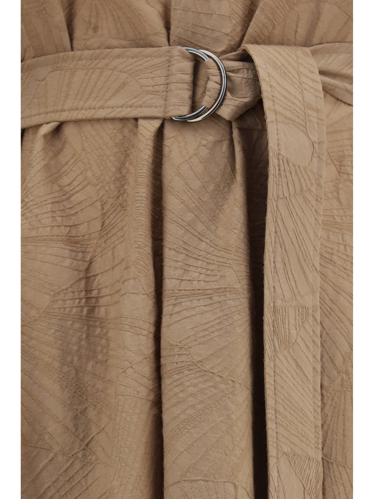 Brunello Cucinelli Women Midi Dress With Floral Motif BRUNELLO CUCINELLI