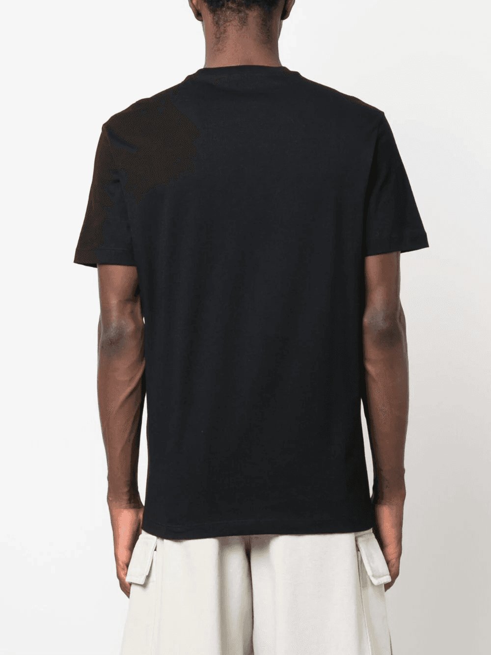 Versace Men T-Shirt With Medusa Embroidery VERSACE