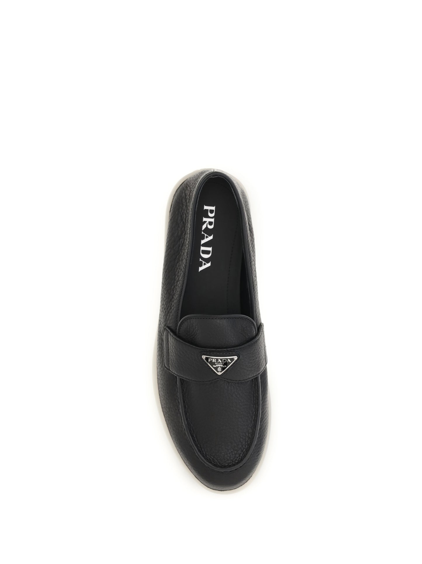 Prada Men Leather Loafers PRADA