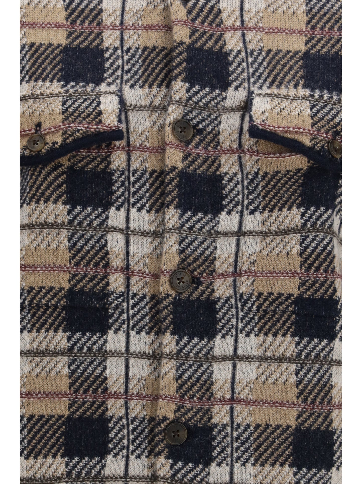 Guest In Residence Women Checked Cashmere Shirt GUEST IN RESIDENCE