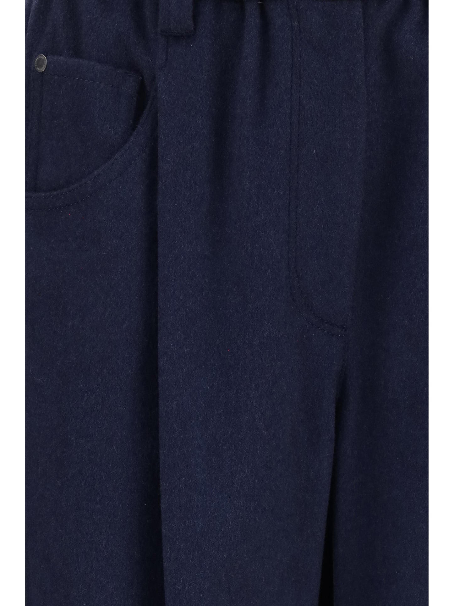 Brunello Cucinelli Women Stretch Wool Pants BRUNELLO CUCINELLI