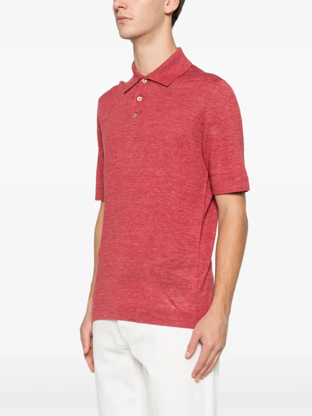 Brunello Cucinelli Men Knit Polo BRUNELLO CUCINELLI
