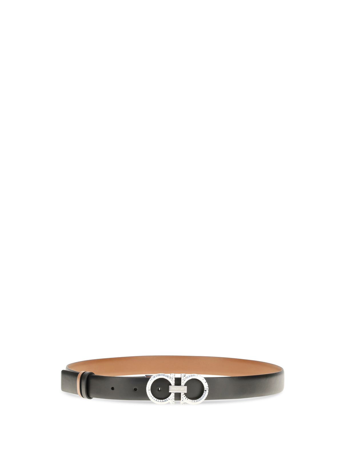 Ferragamo Women Reversible And Adjustable Gancini Belt