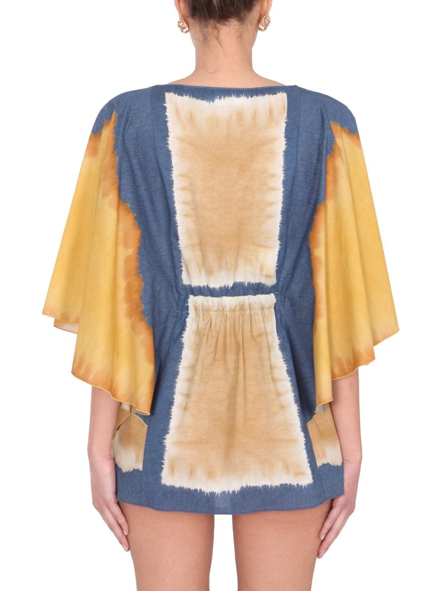 Alberta Ferretti Women Tie Dye Print Caftan ALBERTA FERRETTI