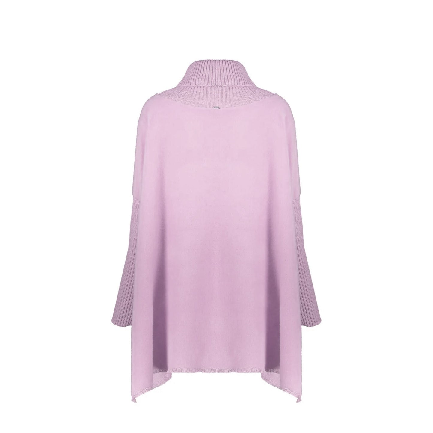 Herno High-Collar Asymmetric Poncho Women HERNO