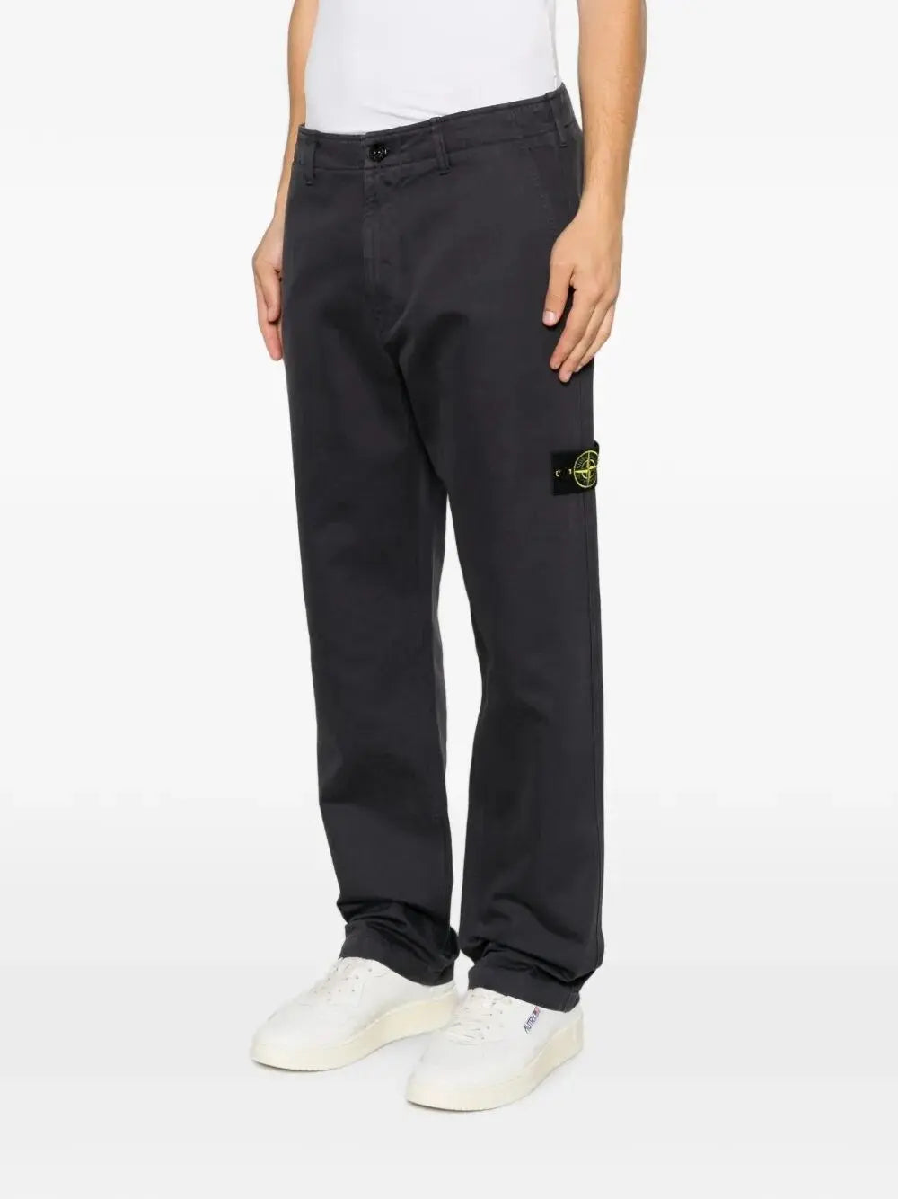 Stone Island Men Cotton Twill-Tc Garment Dyed Pants STONE ISLAND