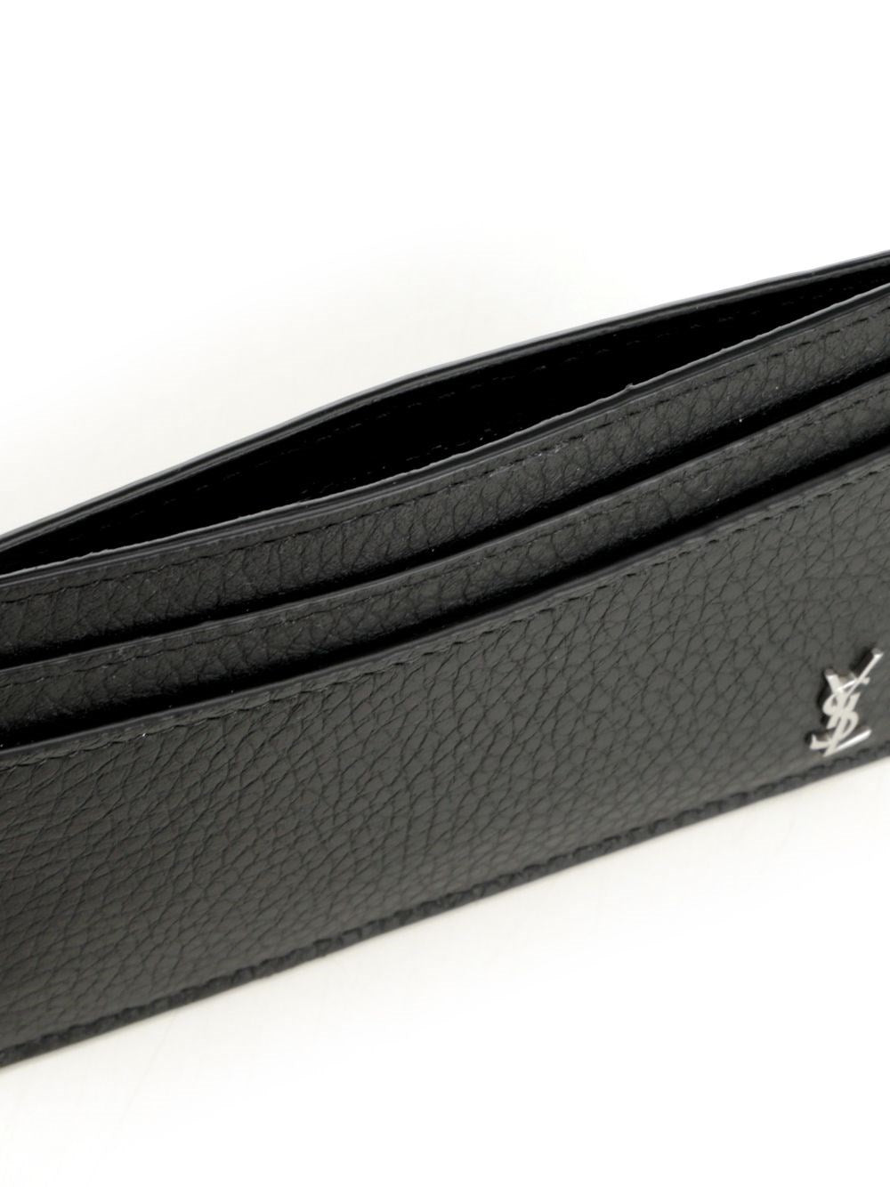 Saint Laurent Men Tiny Cassandre Card Holder SAINT LAURENT