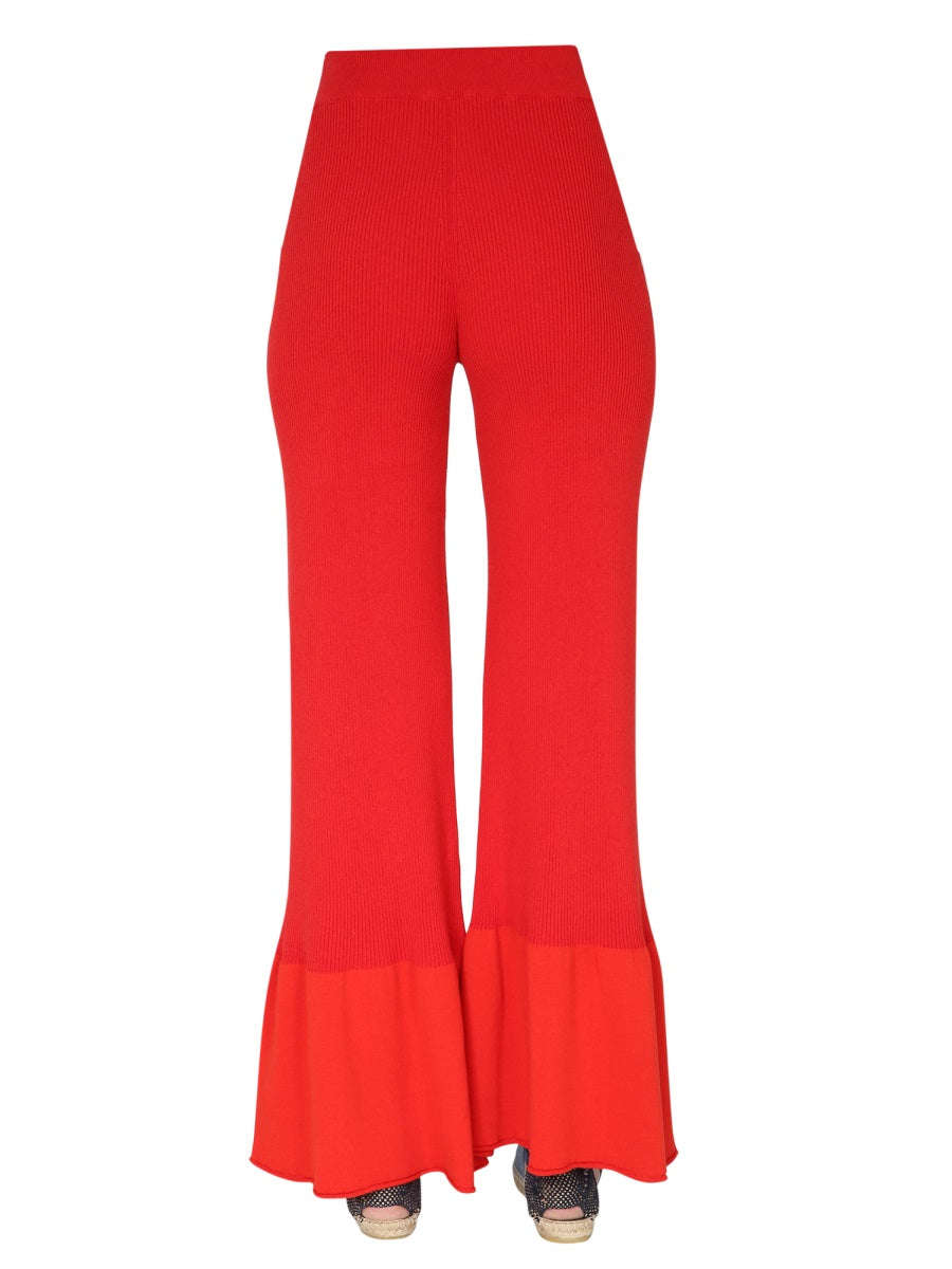 Stella Mccartney Women Ribbed Knit Trousers STELLA MCCARTNEY