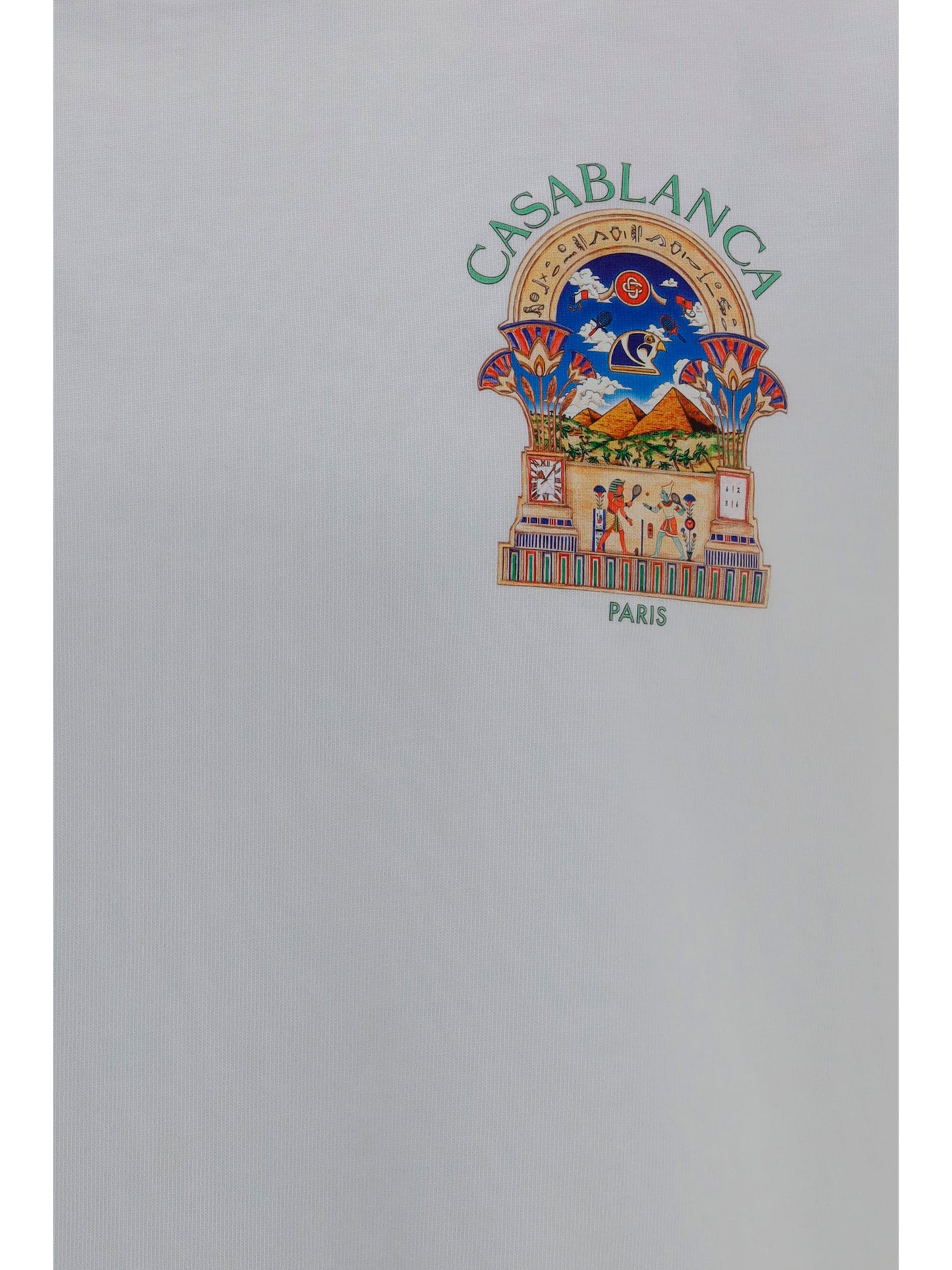 Casablanca Men Egyptian L’Arche T-Shirt CASABLANCA
