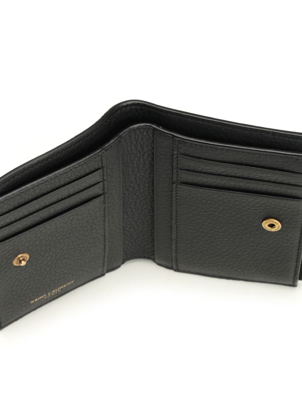 Saint Laurent Men "Tiny Cassandre" Bi-Fold Wallet SAINT LAURENT