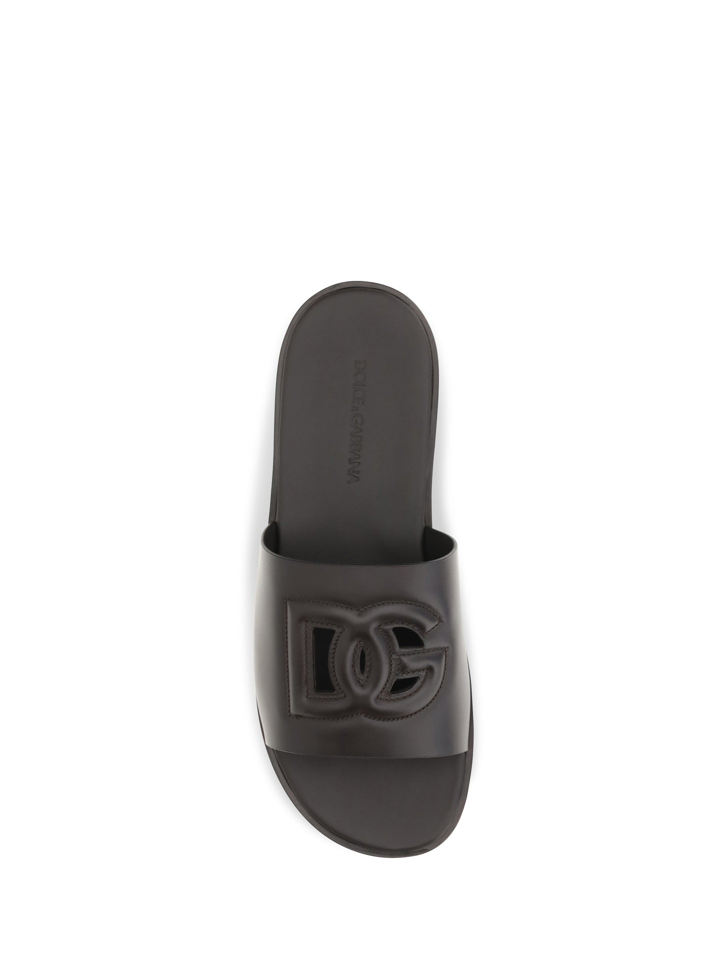 Dolce & Gabbana Men Embossed Logo Sandals DOLCE & GABBANA