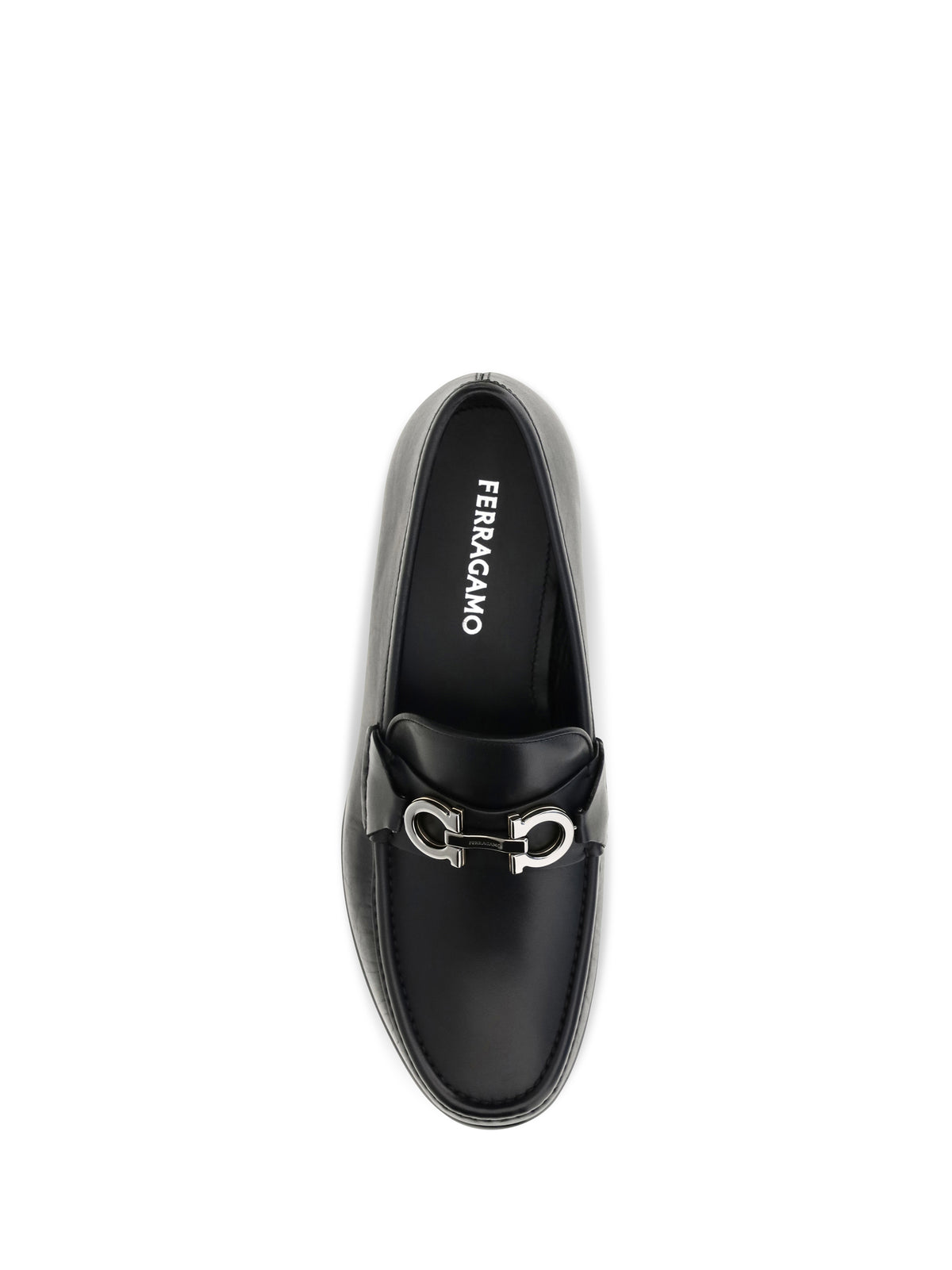 Ferragamo Men Gancini Ornament Loafers FERRAGAMO