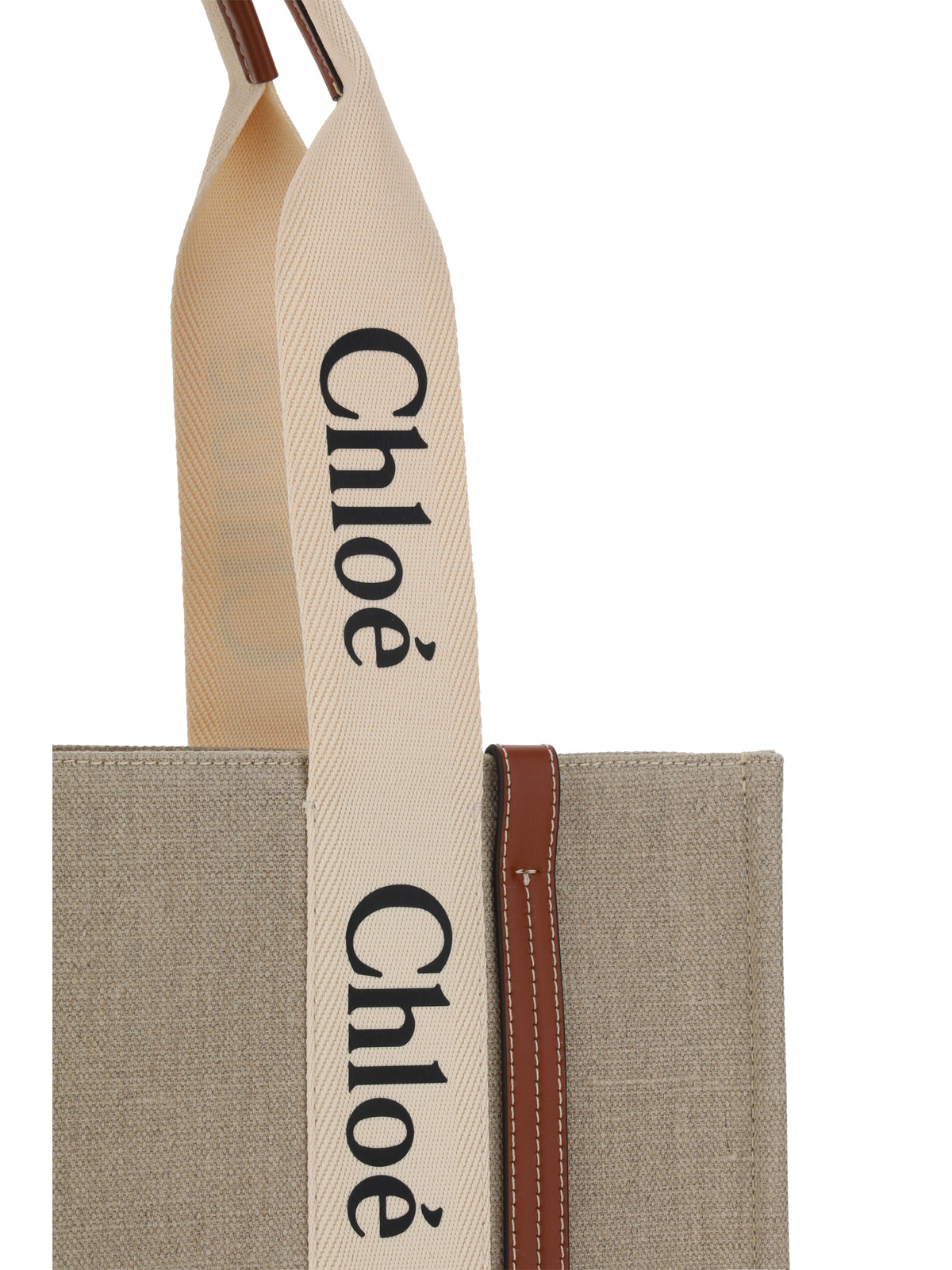 Chloé Women Woody Canvas Shoulder Bag CHLOE