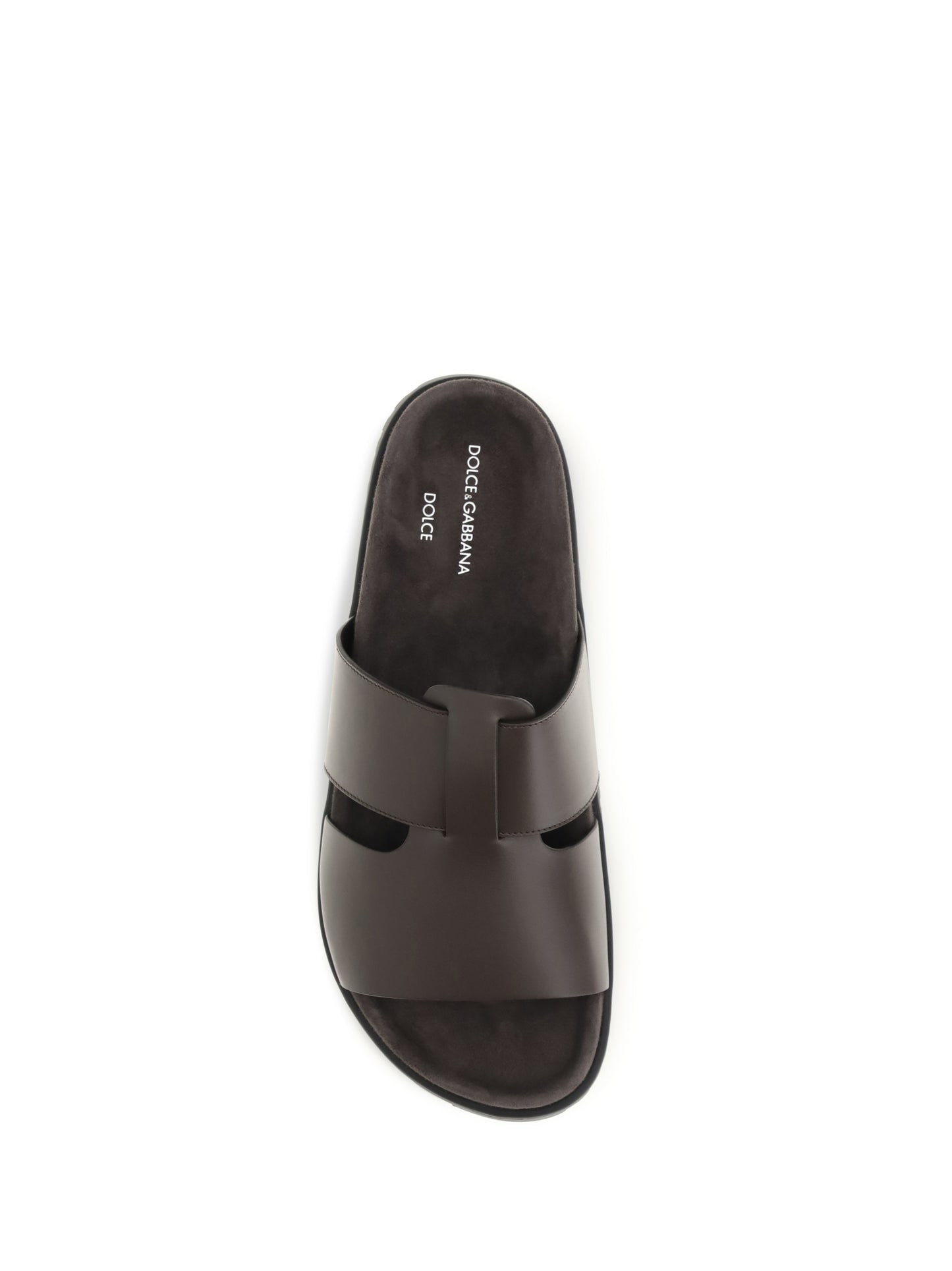 Dolce & Gabbana Men Leather Sandals DOLCE & GABBANA