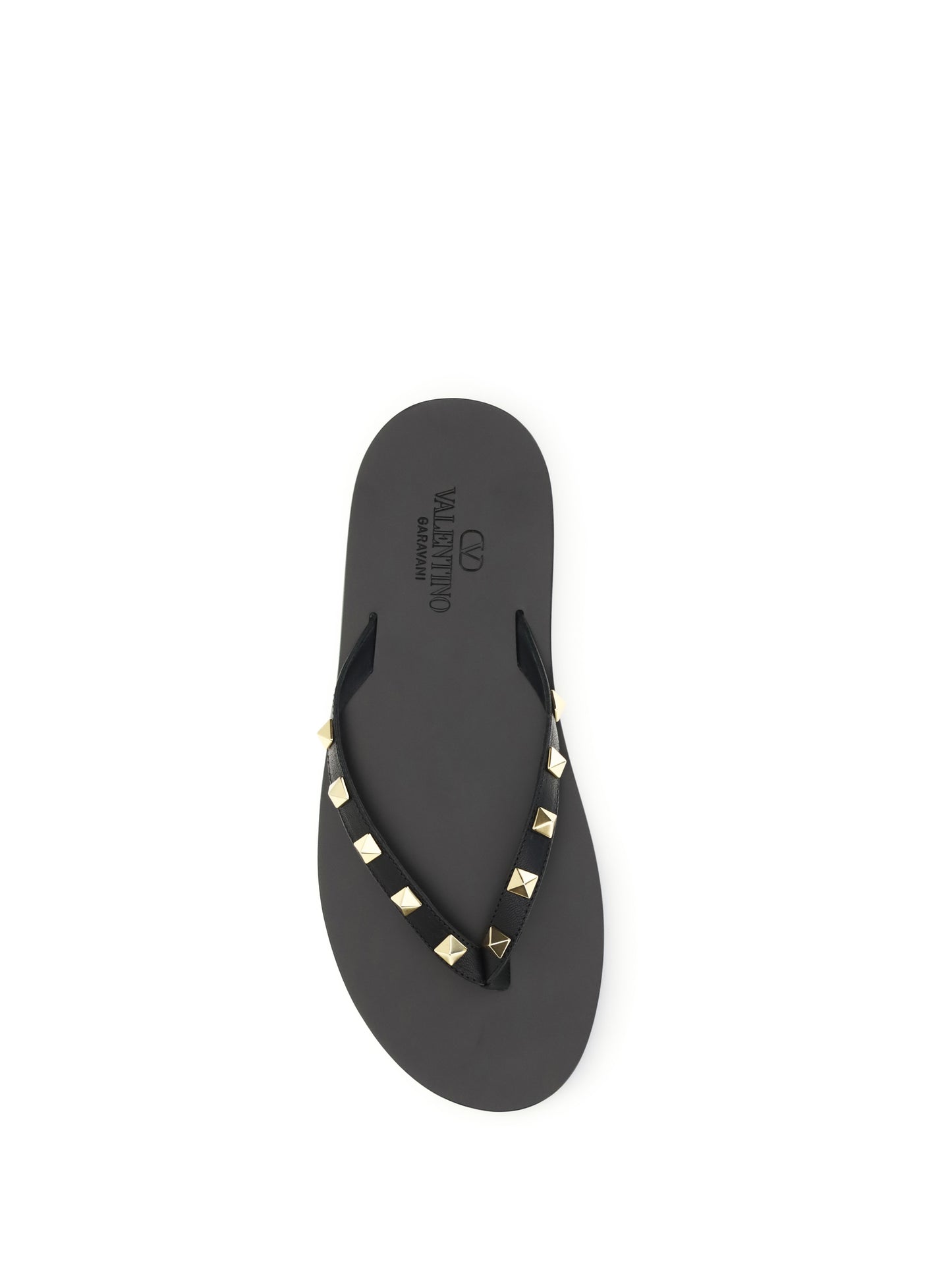 Valentino Garavani Men Rockstud Thong Sandals VALENTINO GARAVANI
