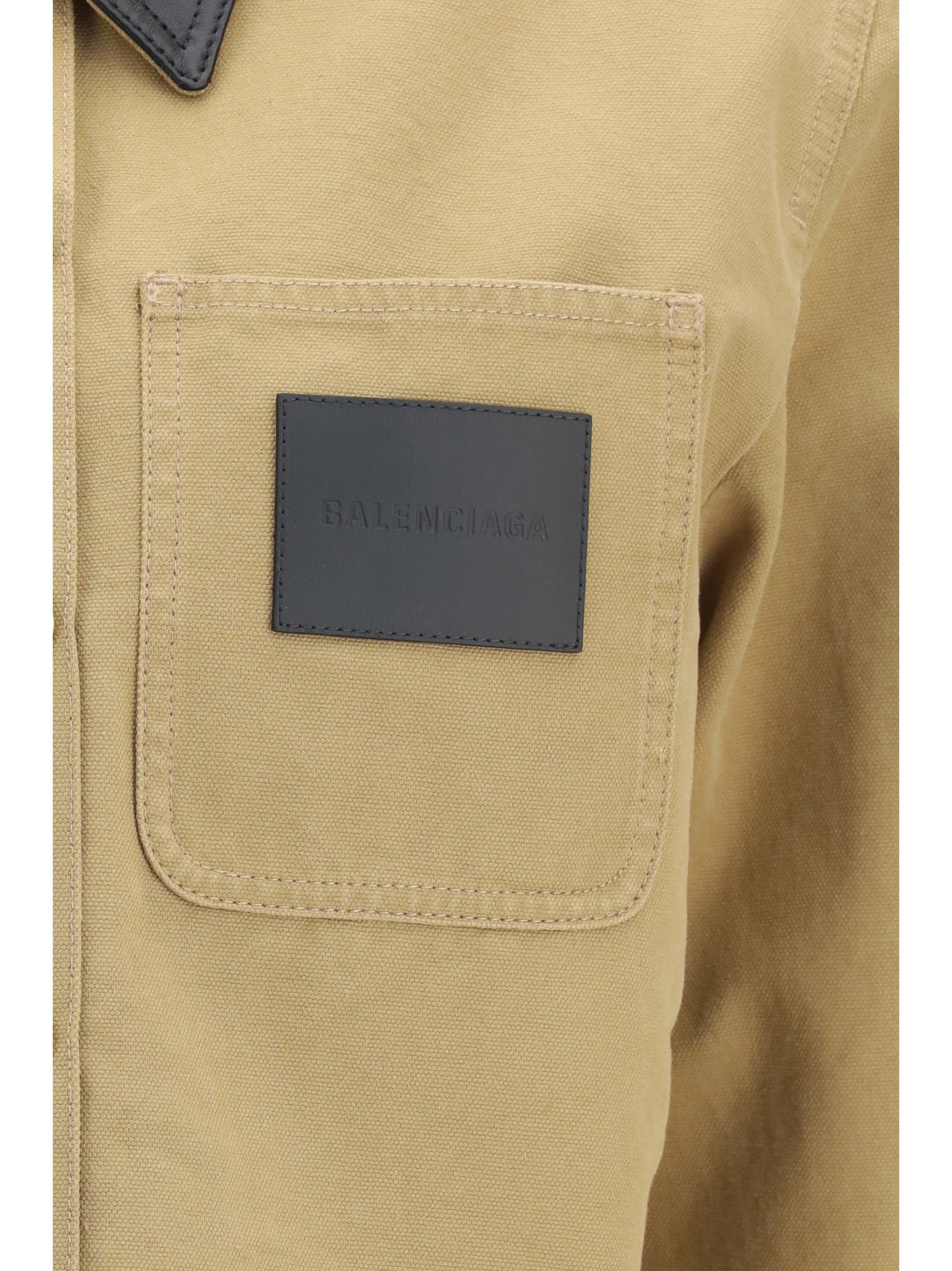 Balenciaga Women Heavy Cotton Cropped Jacket BALENCIAGA