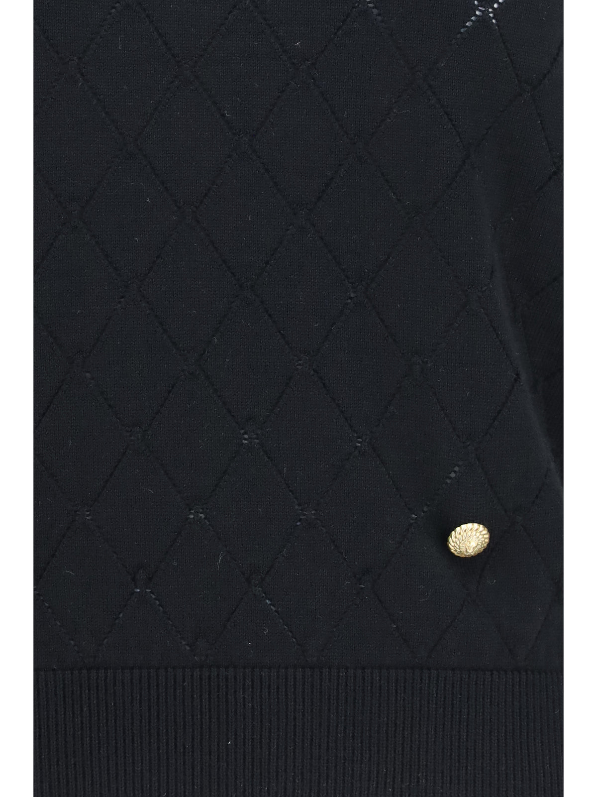 Balmain Women Sleeveless Wool Crewneck Top BALMAIN