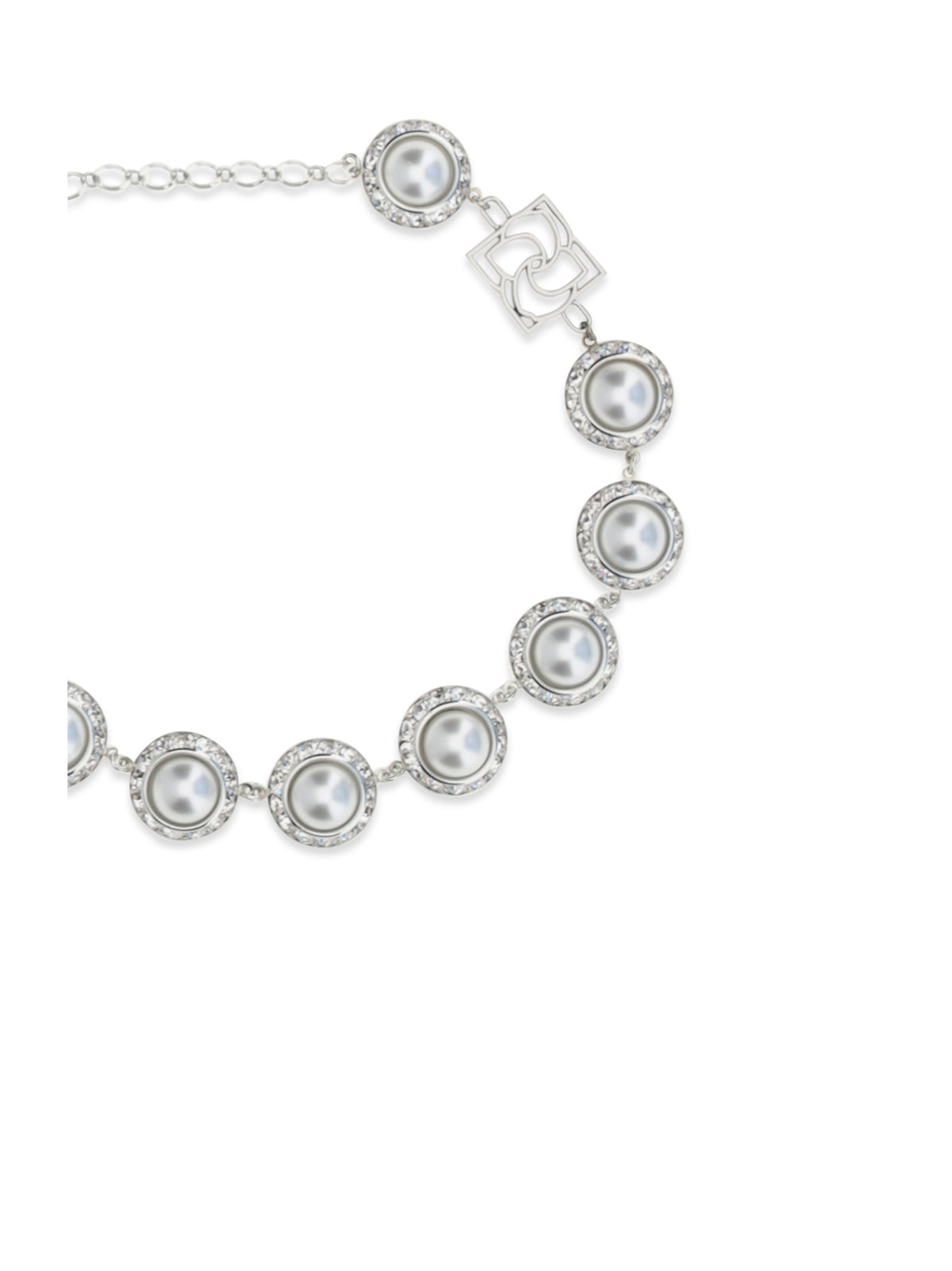 Magda Butrym Women Pearl And Crystal Necklace MAGDA BUTRYM