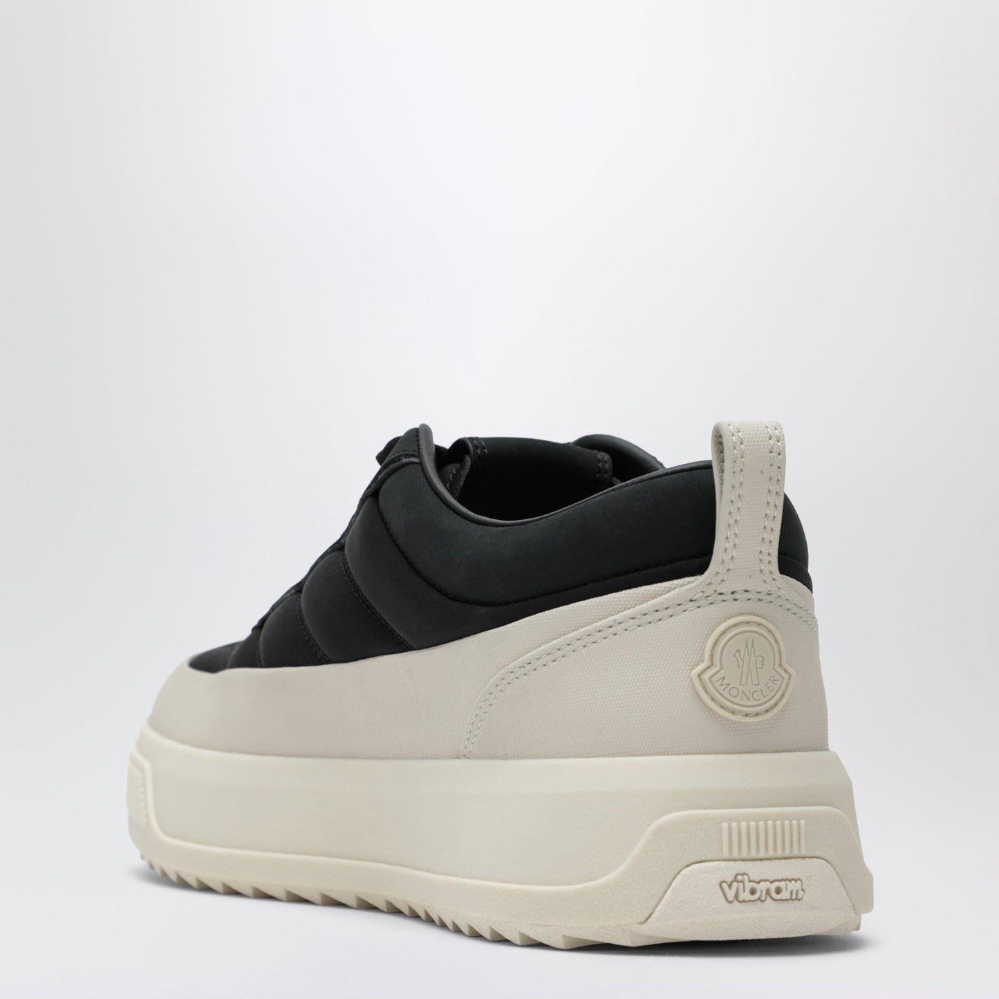 Moncler Altive Suede And Nubuck Sneakers In Black Men MONCLER