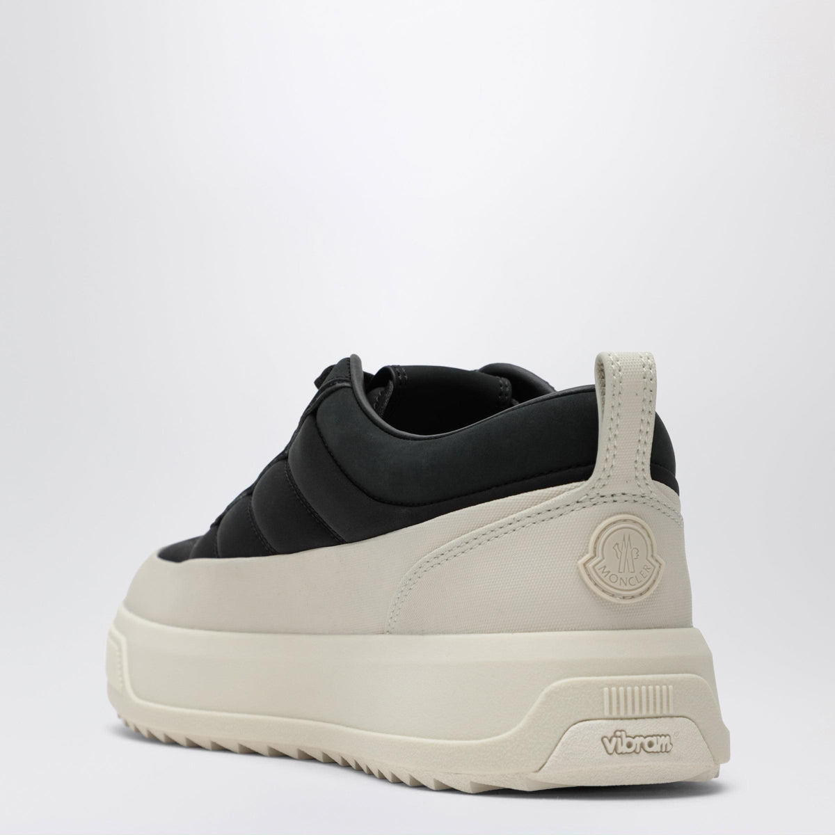 Moncler Altive Suede And Nubuck Sneakers In Black Men MONCLER