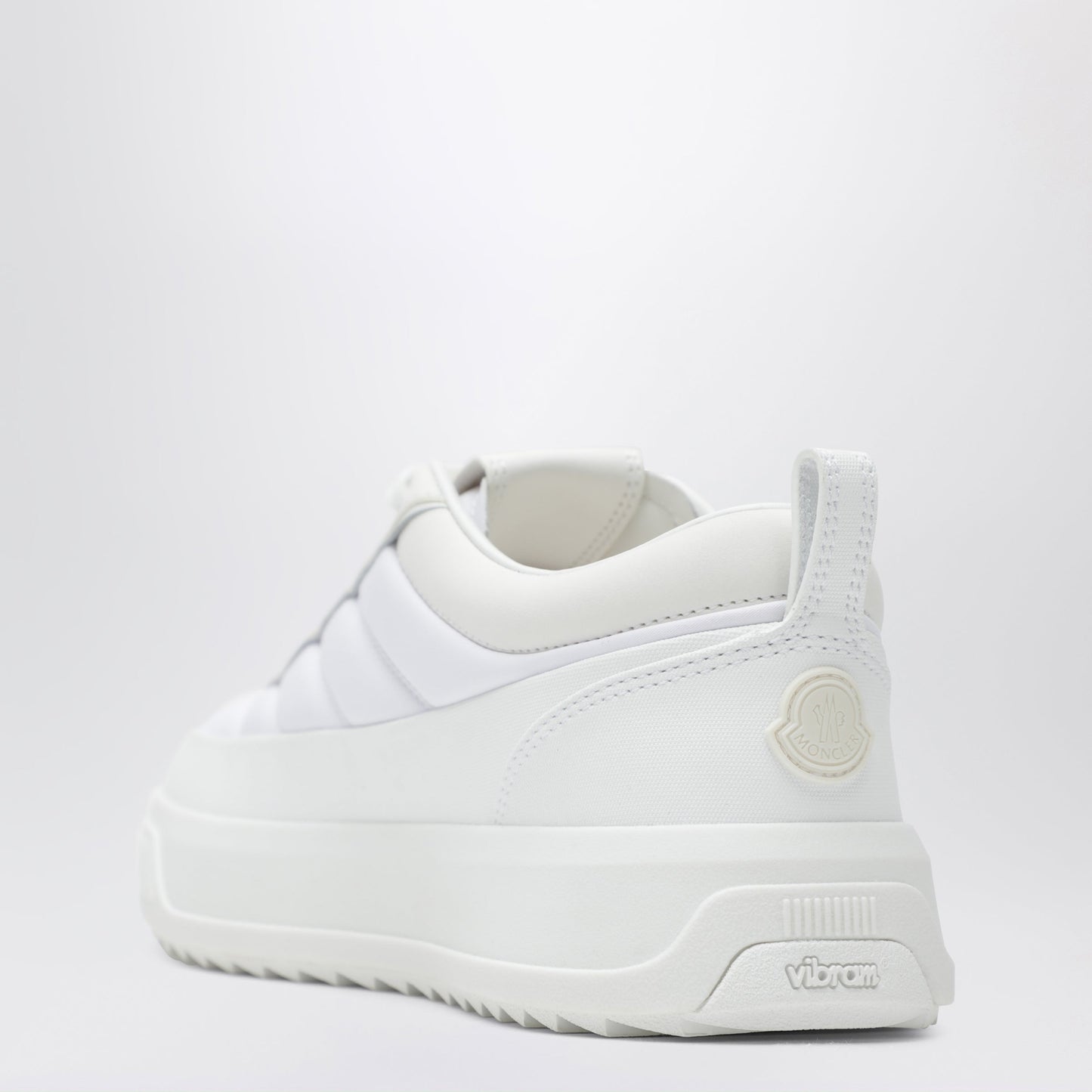 Moncler Altive Suede And Nubuck Leather Sneakers In White Men MONCLER