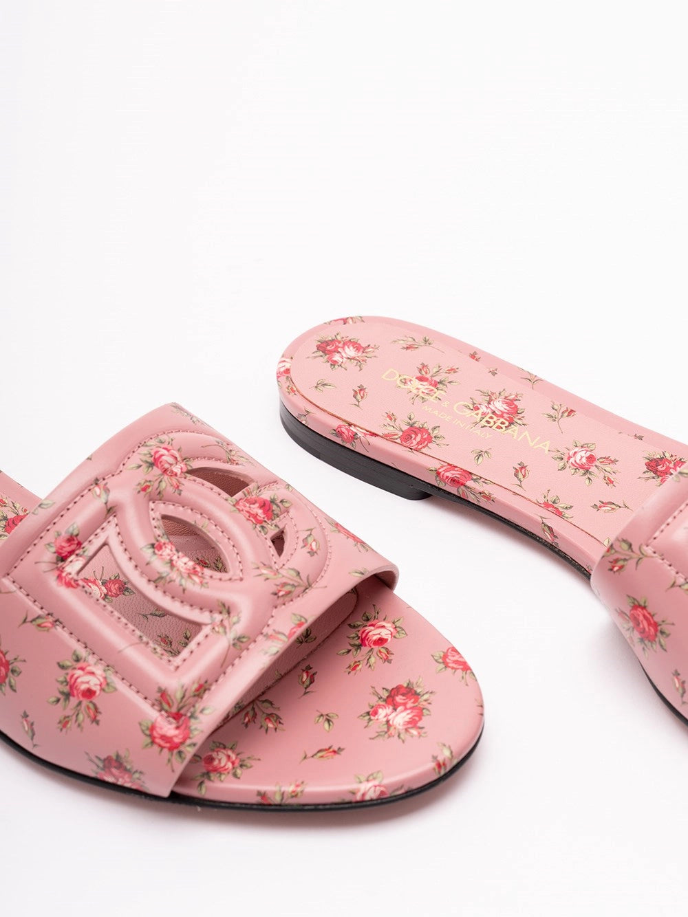 Dolce & Gabbana Women Sliders With Florar Print DOLCE & GABBANA