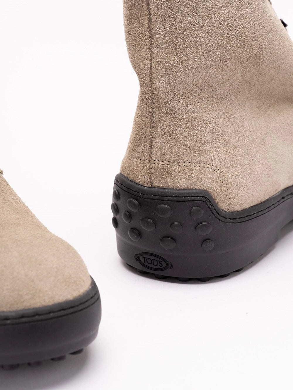 Tod's Men Winter Gommino Ankle Boots In Suede TOD'S
