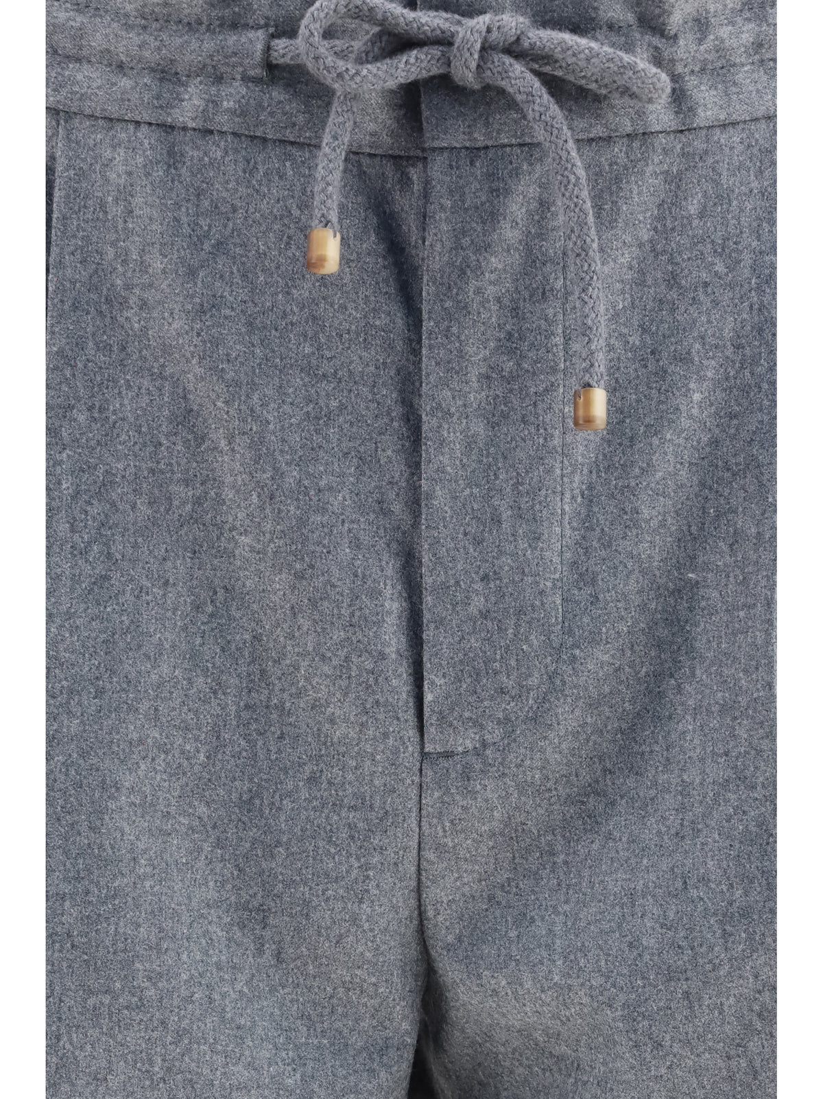Brunello Cucinelli Men Virgin Wool Pants BRUNELLO CUCINELLI