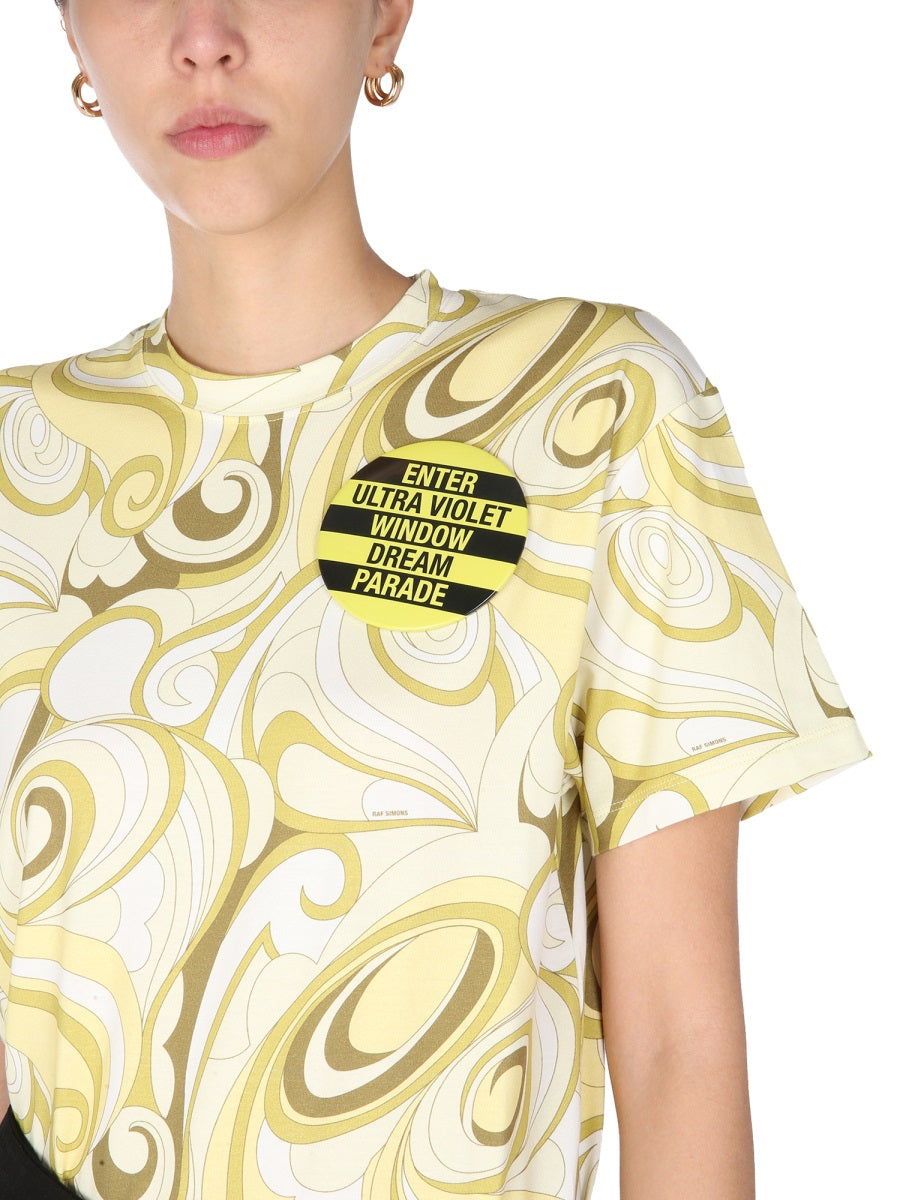 Raf Simons Women Crew Neck T-Shirt RAF SIMONS